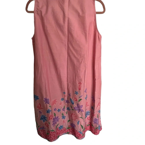 Thailand‎ Beach Coverup A Line Cotton Dress New M - Picture 2 of 6